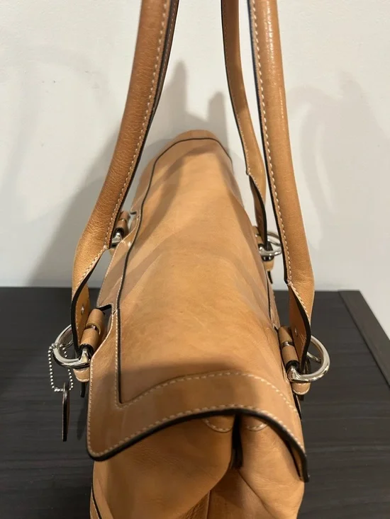 Vintage Coach Soho Hampton leather satchel EUC - Picture 10 of 13